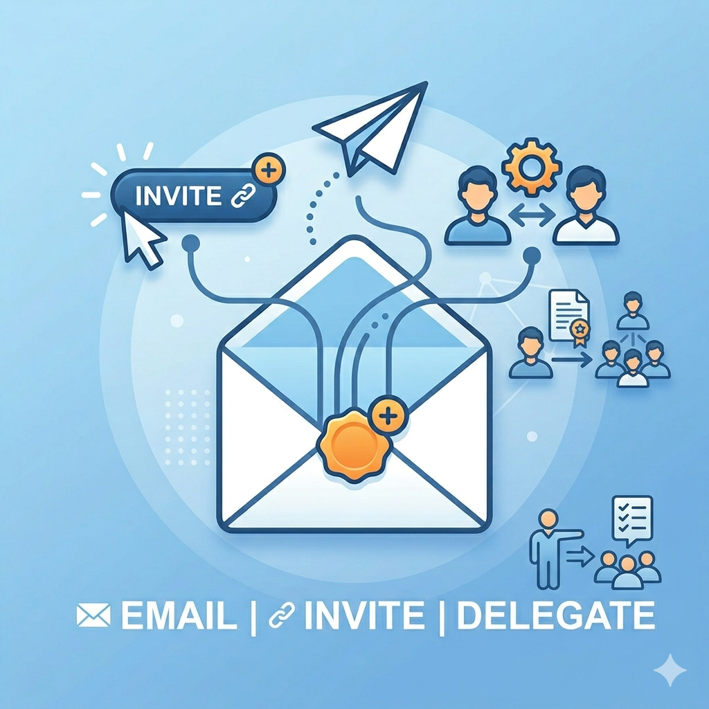 delegare completare catre parteneri